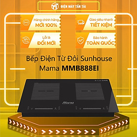 Bếp đôi điện từ hồng ngoại Sunhouse Mama MMB888EI - Hàng Chính Hãng