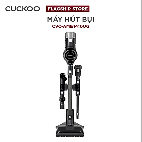 Máy hút bụi cầm tay không dây 2in1 Cuckoo CVC-AME1410UG - lực hút siêu mạnh 14000PA, công nghệ hút lốc xoáy sạch tóc lông chó mèo, công nghệ lọc bụi Hepa 13 hút sạch bụi bẩn - Hàng chính hãng Cuckoovina