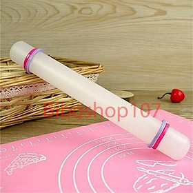 Mua Cây cán lăn bột nhựa đúc 23cm