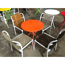 Mua Bộ bàn ghế Cafe Tundo ngoài trời  trong nhà - 4 ghế