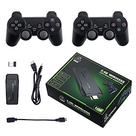 Hình ảnh Bộ máy game stick 4K PS3000 tay cầm không dây - Máy chơi game điện tử HDMI hai người chơi kết nối TV 32G/64G Máy chơi game khác tay cầm joystick - Tặng file game đua xe thú