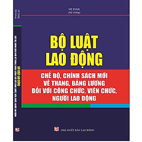 [Download Sách] Bộ luật Lao động - Chế độ, chính sách mới về thang bảng lương đối với công chức, viên chức, người lao động