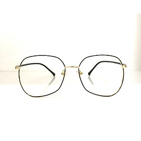 Kính gọng kim loại thời trang Hàn Quốc cắt theo độ cận 32831-vvđ