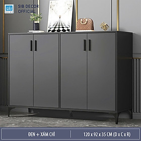 Mua Tủ Giày Dép Gỗ 4 Cánh Đơn Giản Mà Đẹp Thương Diệu SIB Decor