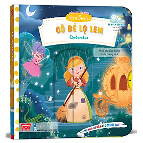 Sách Tương Tác - Sách Chuyển Động - First Stories – Cinderella - Cô Bé Lọ Lem