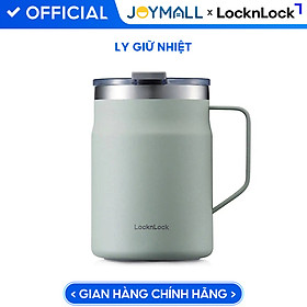Ly giữ nhiệt inox 304 LocknLock Metro Mug 475ml LHC4219, Hàng chính hãng, tay cầm chắc chắn, nắp xoay dễ mở - JoyMall