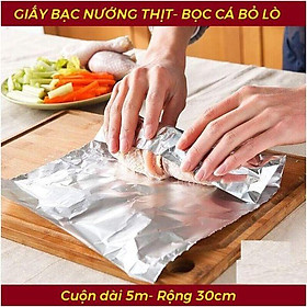 Mua Cuộn GIẤY BẠC bọc thực phẩm giữ nóng thức ăn đa năng - HỘP ĐỎ