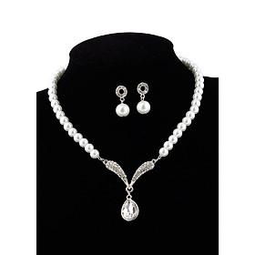 Bộ trang sức ngọc giọt nước BHB142