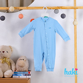 Bộ body dài tay cài chéo cho bé Haki BB012