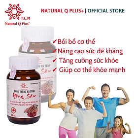 Viên uống Đông Trùng Hạ Thảo Hồng Sâm (30v/h) - Bồi bổ cơ thể, nâng cao sức đề kháng, tăng cường sức khỏe