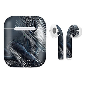 Mua Miếng dán skin chống bẩn cho tai nghe AirPods in hình Họa tiết - HTx128 (bản không dây 1 và 2)