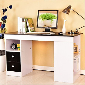 Bàn học - Bàn làm việc kèm kệ sách nhỏ kích thước 120x55x72cm (BH-01)