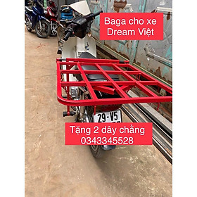 Baga xe máy - giá trở hàng dành riêng cho xe Dream Việt
