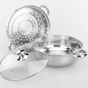 Mua Nồi hấp inox 2 tầng 28 cm.