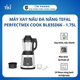 Máy xay nấu đa năng Tefal Perfectmix Cook BL83SD66 - 1.75L - Hàng Chính Hãng