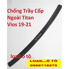 Chống Trầy Cốp Ngoài Toyota Vios 2022-2019 Vân Titan Cao Cấp