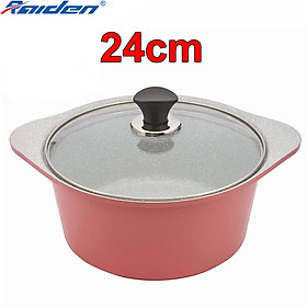 Mua Nồi đúc  quánh đúc ceramic Greencook GCS02 chống trầy xước  dùng được trên bếp gas  bếp hồng ngoại  bếp từ - Hàng chính hãng