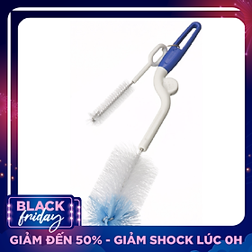 Cây Súc Rửa Bình Bằng Ny-lon Tay Xoay 2 Chiều Pigeon