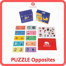 Hình ảnh Đồ Chơi Xếp Hình MyndToys My First Puzzle - Opposites (Đối Lập) Dành Cho Các Bé Trên 2 Tuổi