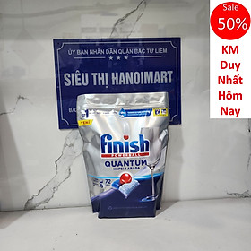 Túi 36 viên rửa chén Finish Quantum Dishwasher Tablets hanoimart