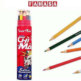 Ống 12 Bút Chì Màu Fantasy Wariors - Smartkids CP30