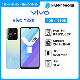 Mua Điện thoại Vivo Y22S (4GB/128GB) - Hàng chính hãng