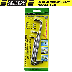 Mua BỘ TÔ VÍT MŨI CONG 3 CÂY SELLERY 11-215