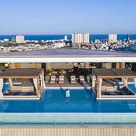 Fusion Suites Hotel 4* Vũng Tàu - Buffet Sáng, Miễn Phí Spa & Sauna, Hồ Bơi Vô Cực Trên Cao, Cách Biển 150m