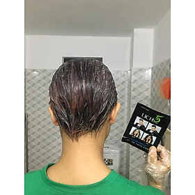 Combo 2 Dầu gội nhuộm tóc Lich5 - Lên màu tự nhiên - Sử dụng đơn giản, tiện lợi, mùi dễ chịu