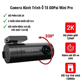 Mua Camera hành trình Sothing DDPAI mini pro 2K- Phiên bản quốc tế- Hàng chính hãng