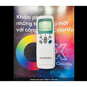 Mua Remote máy lạnh LG ML77 - Nút xanh hàng chính hãng