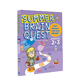 Hình ảnh Sách sunner brain quest 2&3 phát triển tư duy iq cho bé - in màu ( 7 - 8 tuổi )