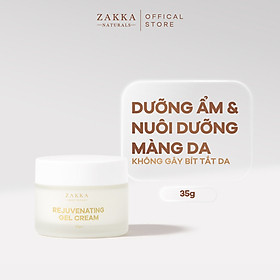 Hình ảnh Gel Kem Dưỡng B5 Zakka Naturals Phục Hồi, Tái Tạo Da Lành Tính Rejuvenating Herbal Oil Free Gel Cream 35g