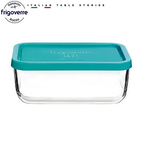 Hộp thuỷ tinh chữ nhật Frigoverre 1100ml chuyên dùng ngăn đông tủ lạnh (Bormioli Rocco)- Hàng chính hãng