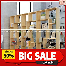 Mua Kệ Sách Gỗ - Kệ Sách Để Sàn Nhiều Ngăn - Tủ Sách Đẹp Hình Chữ U