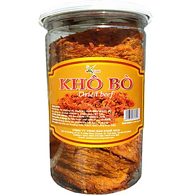 Khô Bò Miếng Mềm Cay Thương Hiệu SK FOOD - Hũ 150G