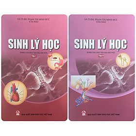 COMBO Sách Sinh lí học tập 1+2 (Dùng cho đào tạo sau đại học) 