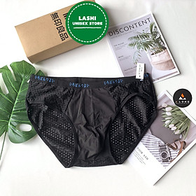 Hộp 4 Quần Lót Nam Tam Giác Thông Hơi, Quần Sịp Nam Nhật Lưới Kháng Khuẩn