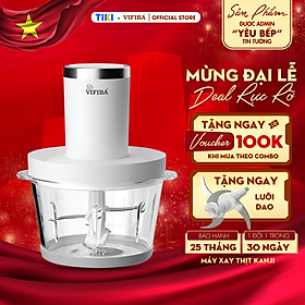 Mua Máy Xay Thịt Hàng Chính Hãng VIFIBA  Kèm 2 Bộ 4 Lưỡi Dao  Công Suất 300W  2 Cấp Độ Xay