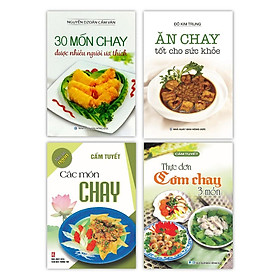 Hình ảnh Sách - Thực Đơn Cơm Chay 3 Món - Các Món Chay - Ăn Chay Tốt Cho Sức Khỏe - 30 Món Chay Được Nhiều Người Ưa Thích (Bộ 4c)