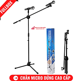 Mua Chân Đế Đứng Kẹp Micro Bom Mic Stand - Chân Đế Micro Sân Khấu Phòng Thu Chuyên Nghiệp