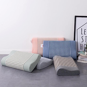 Mua Gối cao su non cao cấp MUJI cho người lớn Chống ngáy - 50x30cm