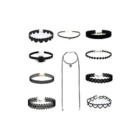 Set 10 Vòng Cổ Choker Mimosa - Giao Mẫu Ngẫu Nhiên