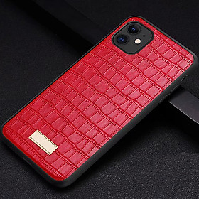 Tech Zone 34 CASE/ỐP LƯNG DA CÁ SẤU BẢO VỆ ĐIỆN THOẠI, BẢO VỆ CAMERA, CHỐNG SỐC cho điện thoại IPHONE 11 (6.1 INCH) – Hàng Chính Hãng