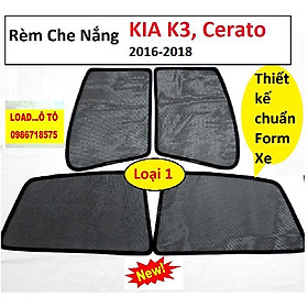 Rèm Che Nắng Nam Châm KIA K3, Cerato 2016-2018 Cao Cấp