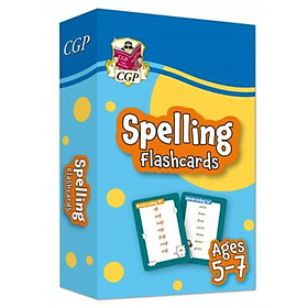 Sách - New Spelling Home Learning Flashcards Fo by CGP Books (UK edition, paperback)
