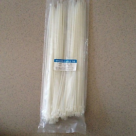 Mua  Combo  2 bịch dây rút nhựa dây cột dây siết dây nhựa dây kéo dài 25cm