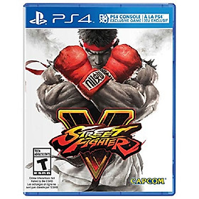 Đĩa Game Ps4: Street Figher V -Hàng nhập khẩu 