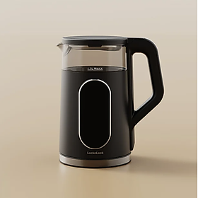 Mua Ấm đun siêu tốc LocknLock Digital electric kettle 1.7L- Màu đen EJK286BLK 5 chế độ nhiệt  giữ ấm 2 giờ - Hàng chính hãng