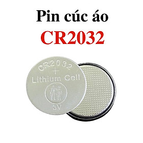 Combo 2 viên Pin cúc áo CR2032 pin cảm biến áp suất lốp, chìa khóa ô tô, xe máy, thiết bị điện tử, đồ chơi... 3V LITHIUM